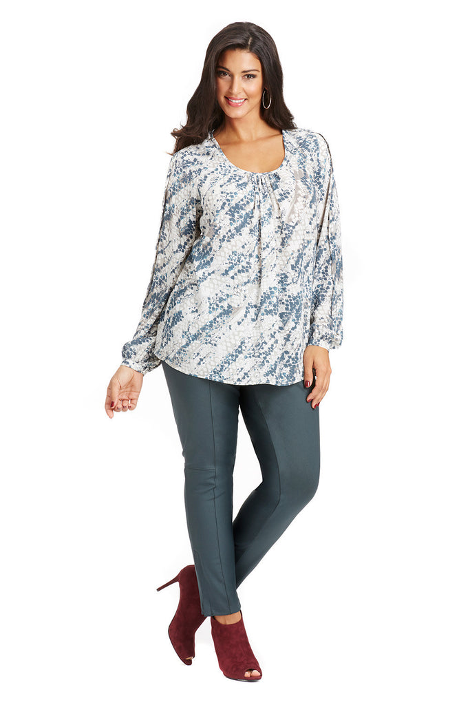 MYNT 1792 Raglan Chiffon Blouse