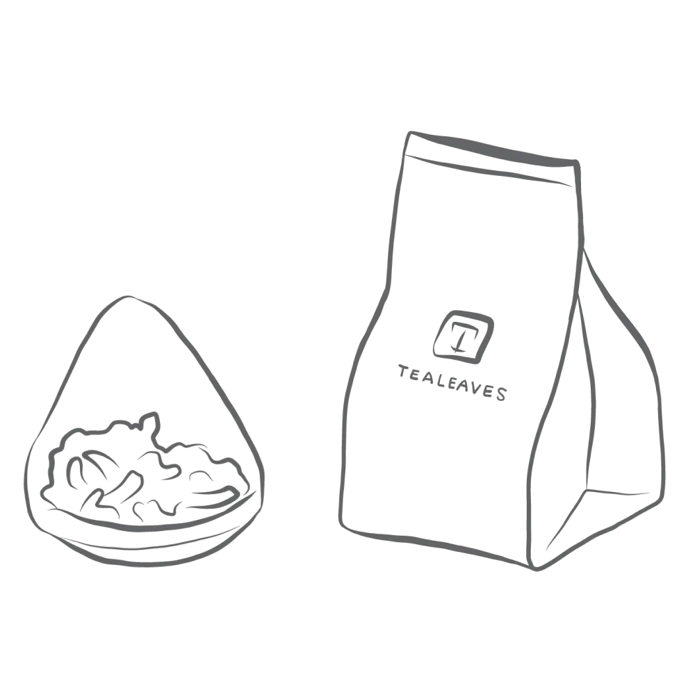 Graphic of Compostable Loose Leaf Pouch