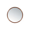 Buy Simple Gold Round Mirror Online | Home Furnishing