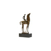 Buy Milo Rider Bronze Sculpture Online | Home Furnishing