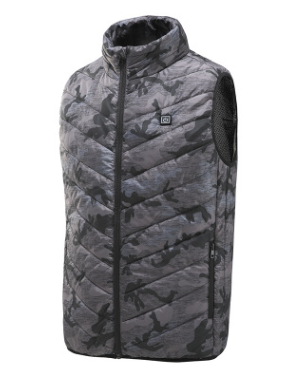 north face heated vest