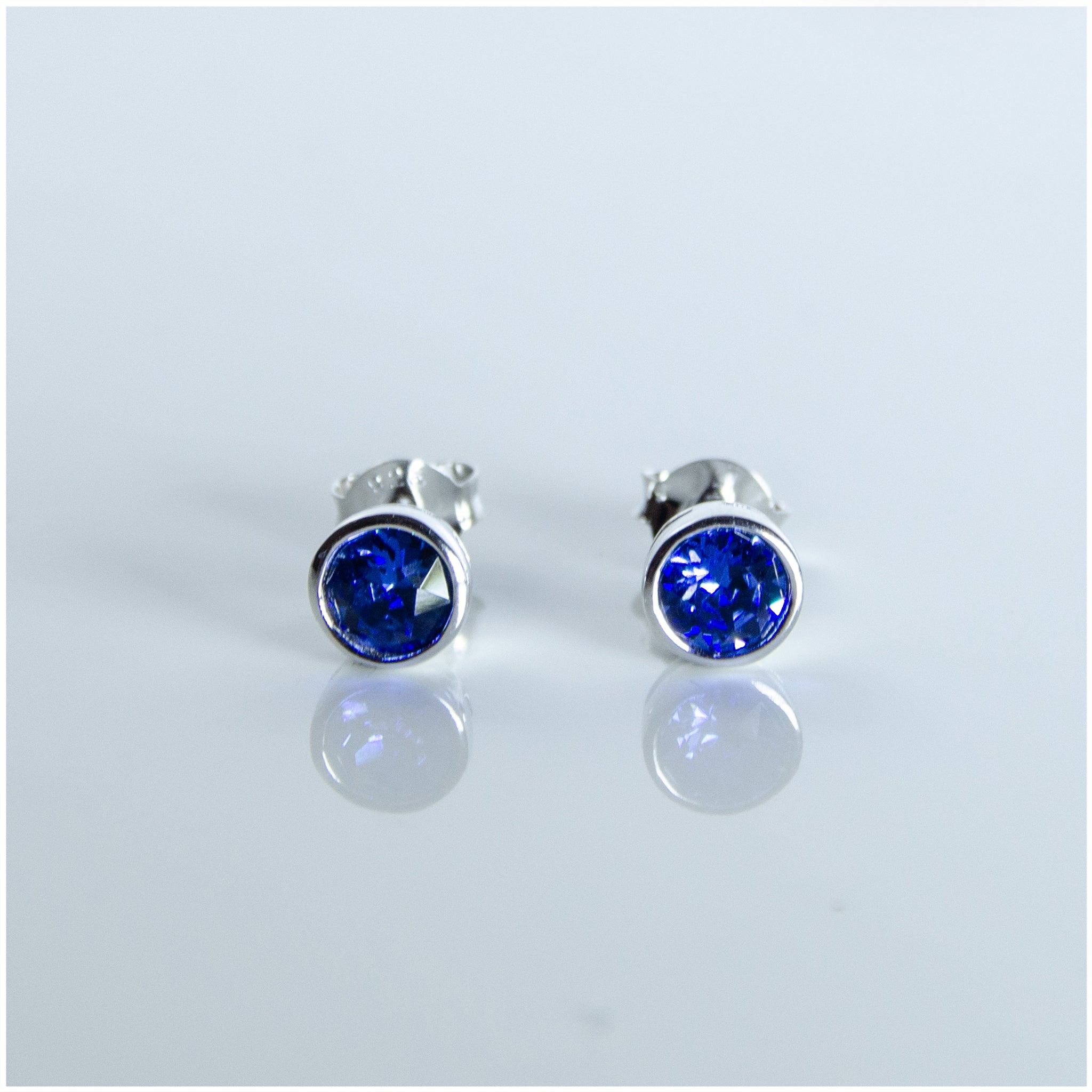 sterling silver swarovski crystal earrings