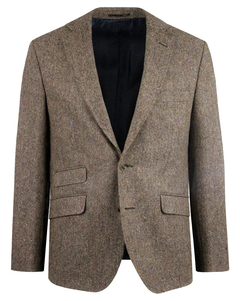 Grey donegal clearance tweed suit