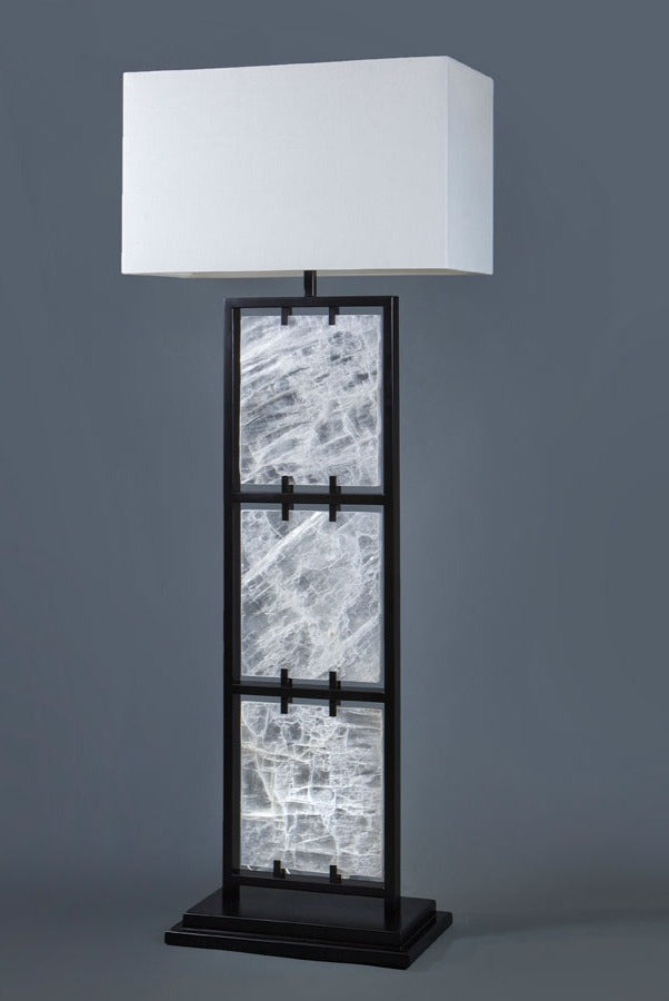 selenite floor lamp