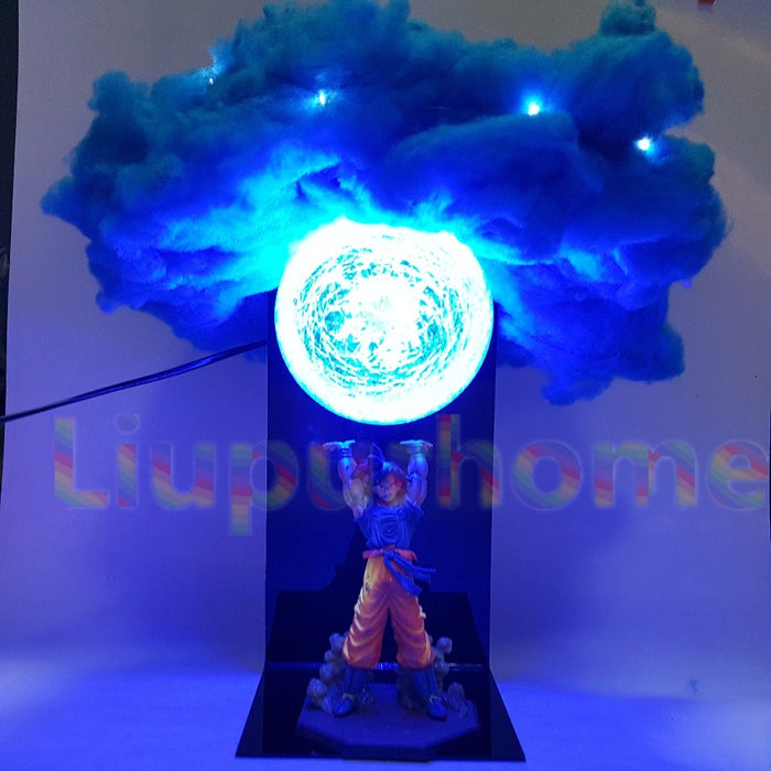 goku spirit bomb figure