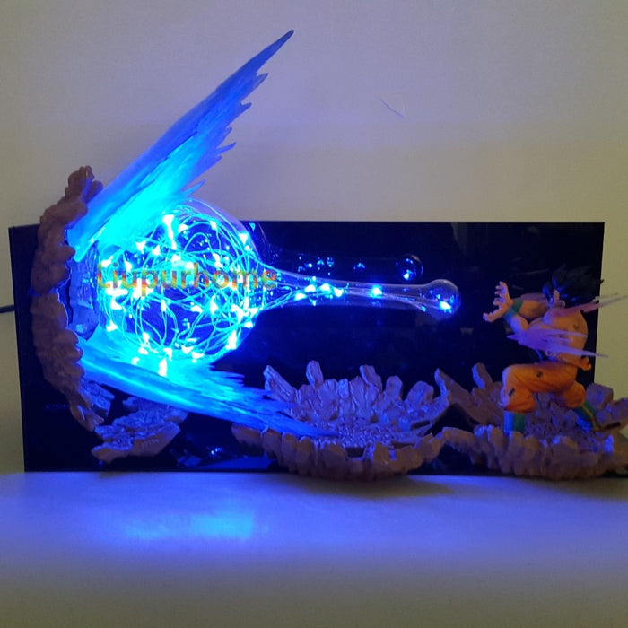 Goku Lamp - Goku Kamehameha Action Figure Lamp - PhanToy