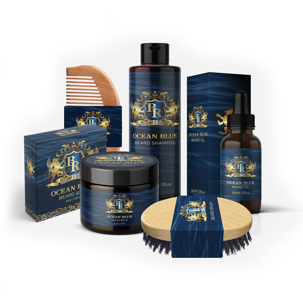 luxury beard grooming kit