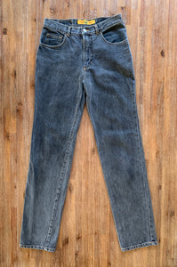 QUICKSILVER Size W28 L32 Vintage Denim Jean in a Charcoal Grey Men's JUL133