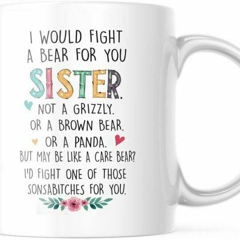 Funny Bear Coffee Mug 