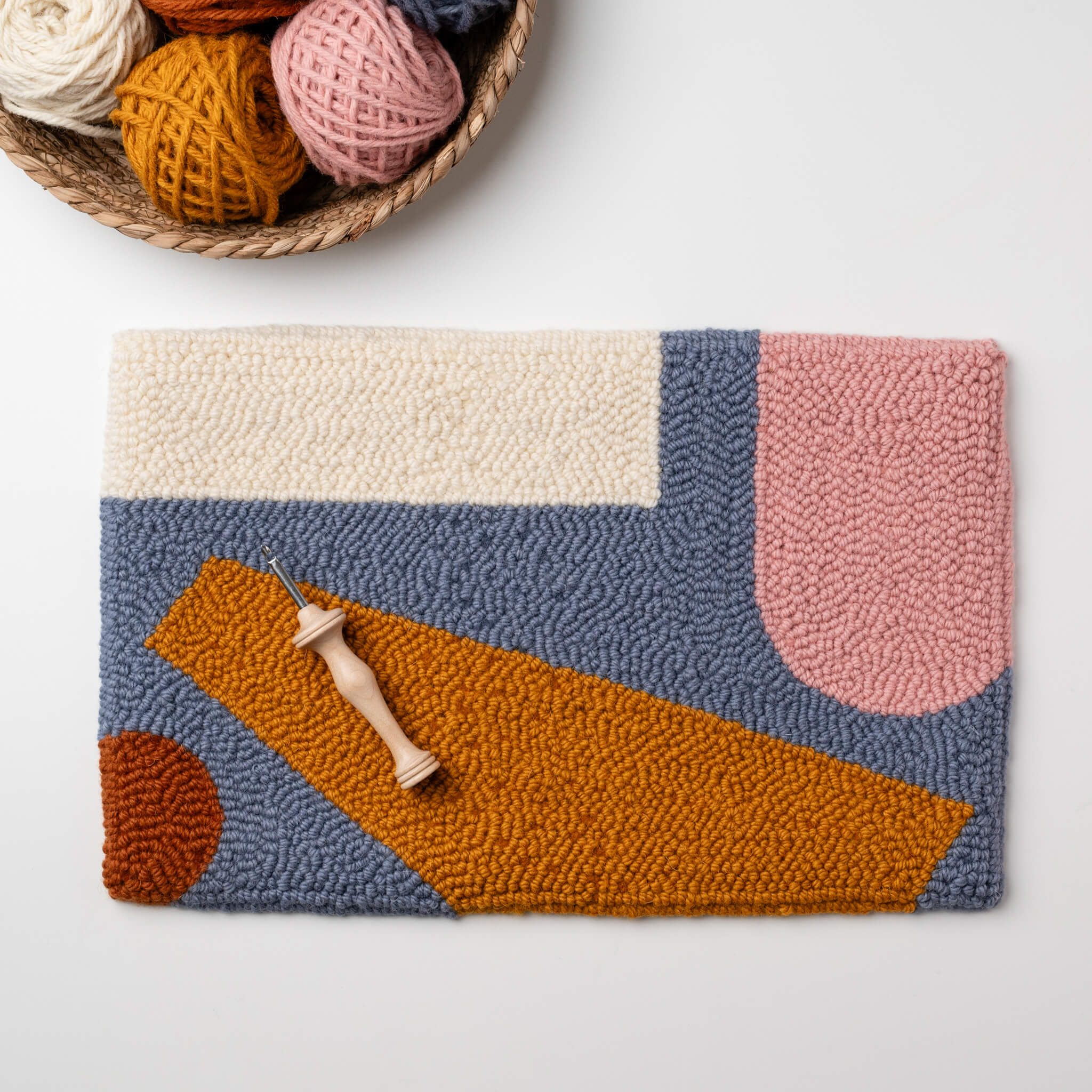 You Don't Need Knitting Experience to Craft This Rug