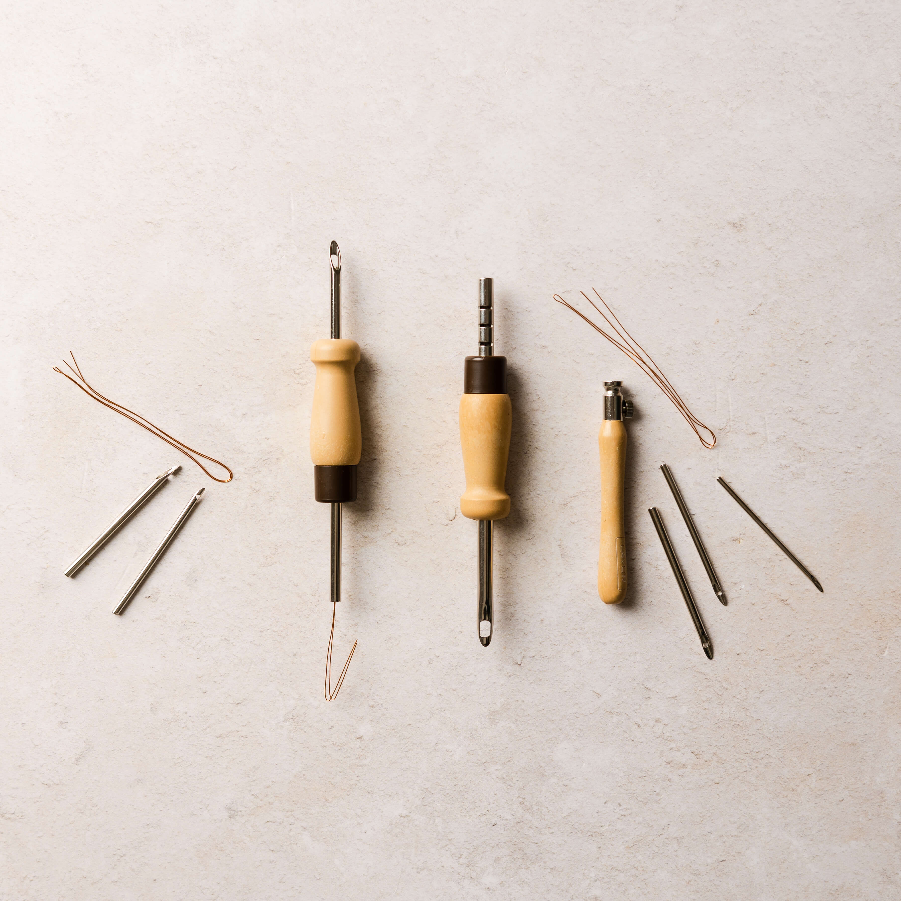LAVOR ADJUSTABLE PUNCH Needle - New Ergonomic Handle - 5.5mm or 4 mm