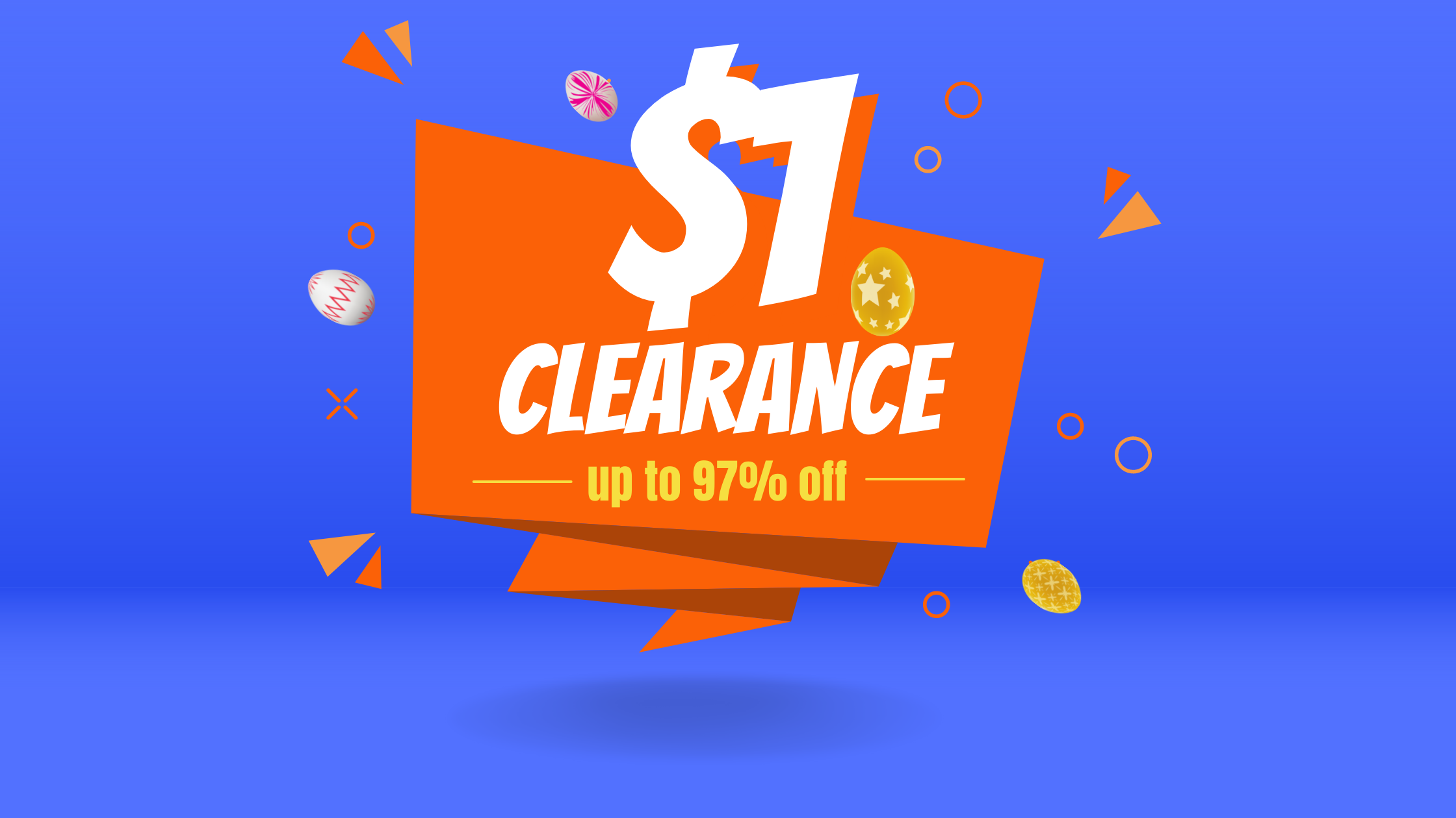 Hop into 1 dollar clearance - Easter Sale