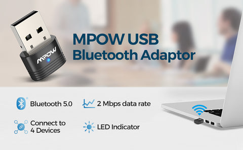 Mpow Bluetooth 5.0 USB Adapter for PC – MPOW