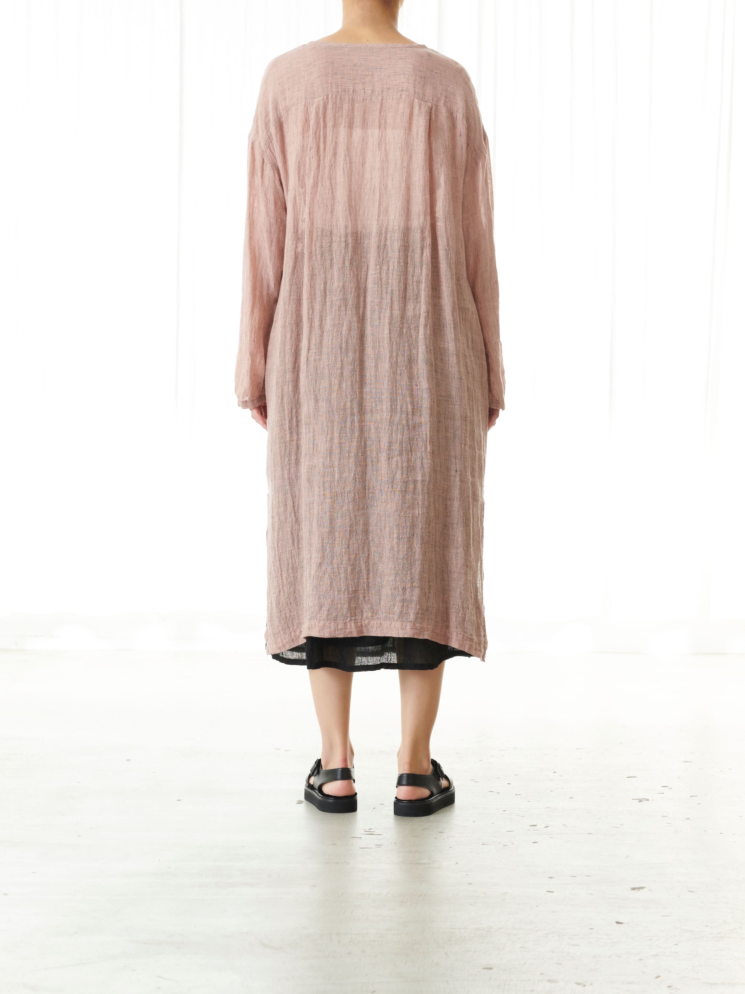 linen gauze dress