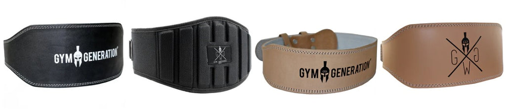 Achetez les ceintures d'haltérophilie Gym Generation