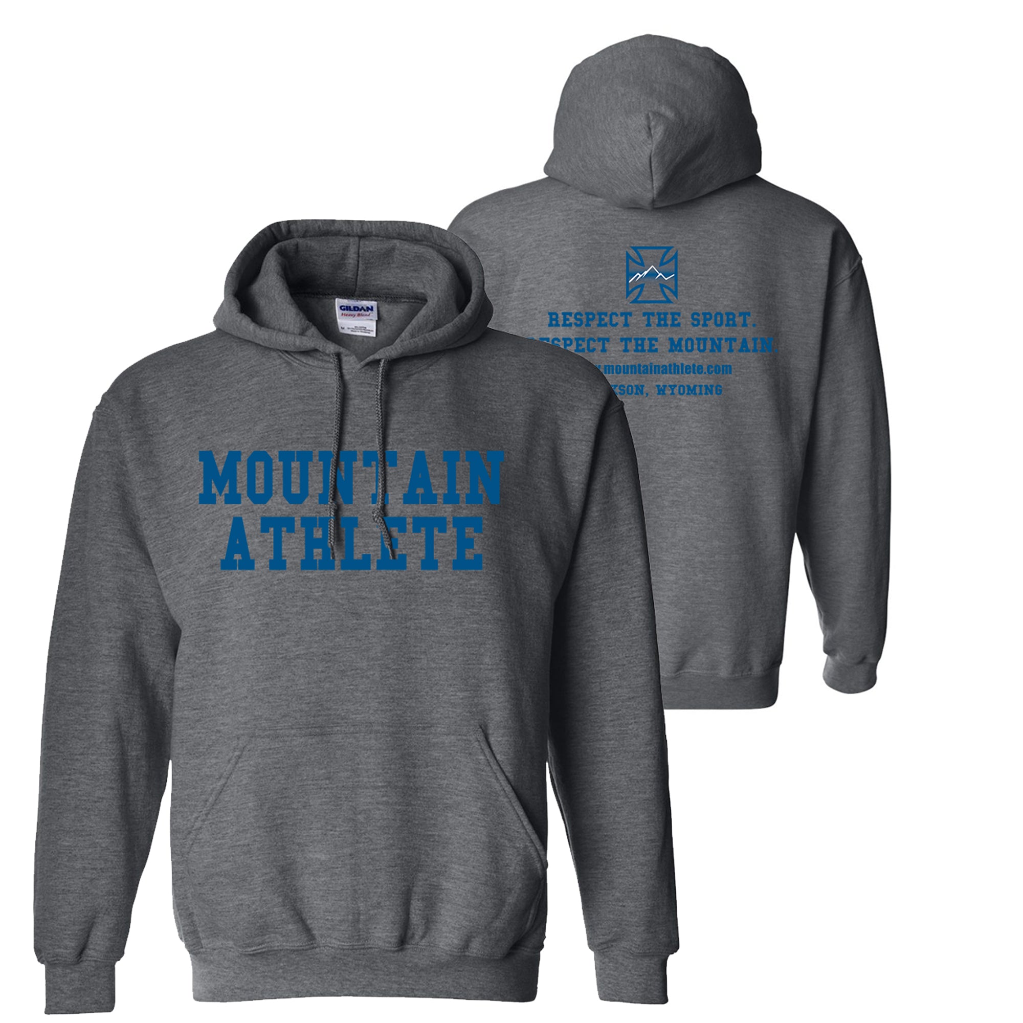 mountain athletics hoodie grey