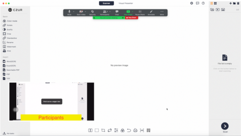 czur-Scanner, Dokumentenscanner, Buchscanner