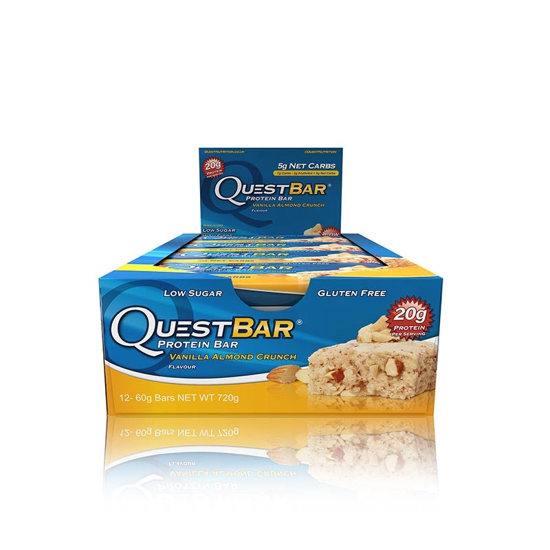 quest protein bar vanilla almond crunch