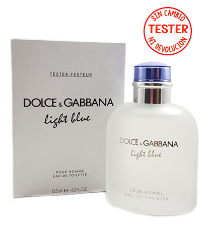 Light Blue Homme EDT 125 ML (Tester Probador) - Dolce & Gabbana -  Multimarcas Perfumes