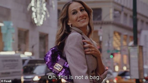 Carrie Bradshaw Fendi Baguette Is Back On SATC Reboot