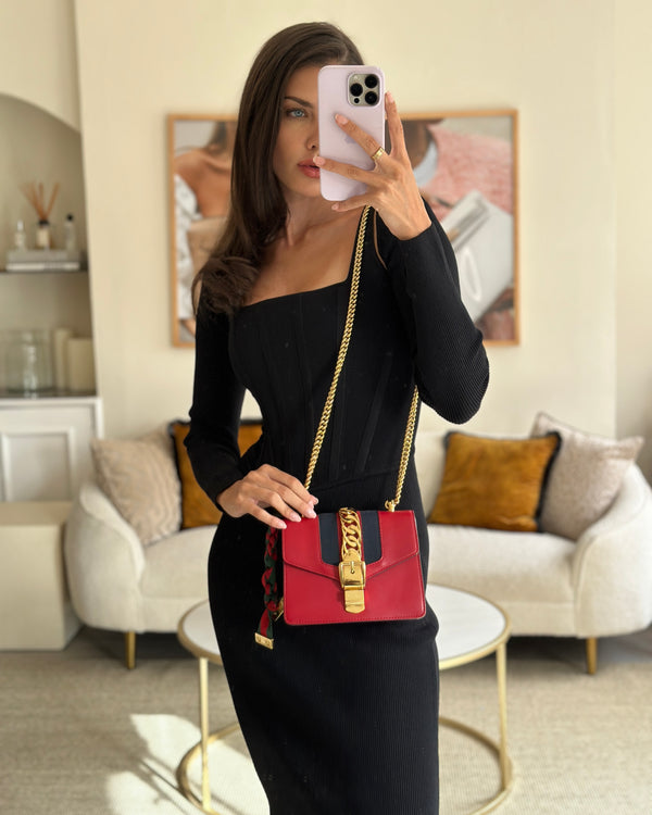 gucci marmont velvet outfit