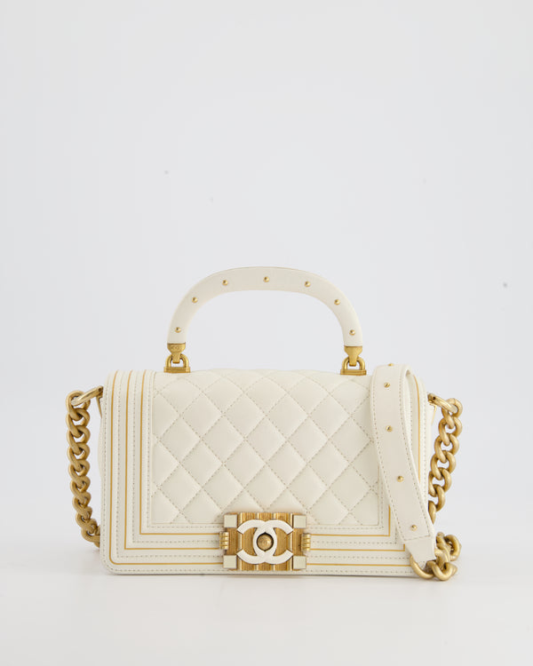 Chanel Boy Bag Navy Gold Hardware – Glam York