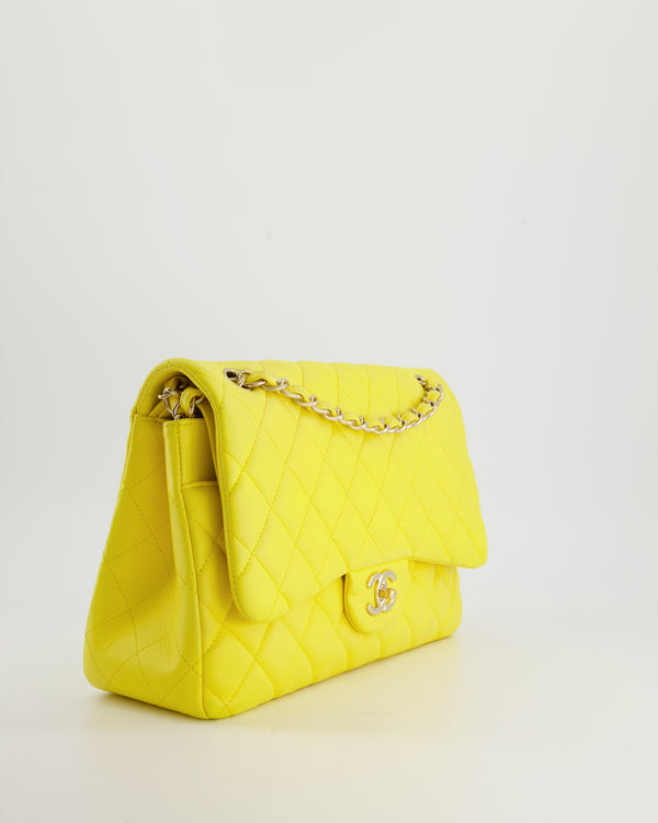 yellow chanel suitcase