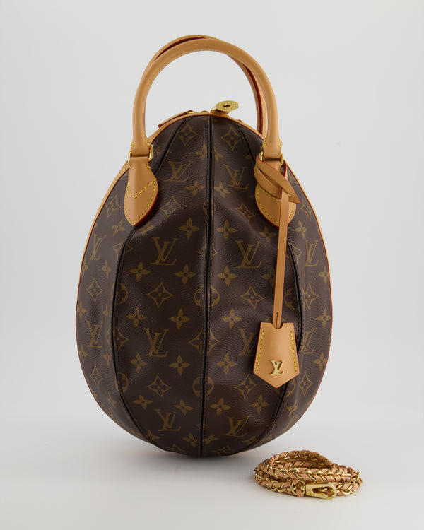 Louis Vuitton Egg Bag Monogram Brown in Coated Canvas/Calfskin