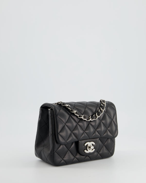 Chanel Black Quilted Lambskin Mini Rectangular Classic Flap Gold Hardware,  2021 Available For Immediate Sale At Sotheby's