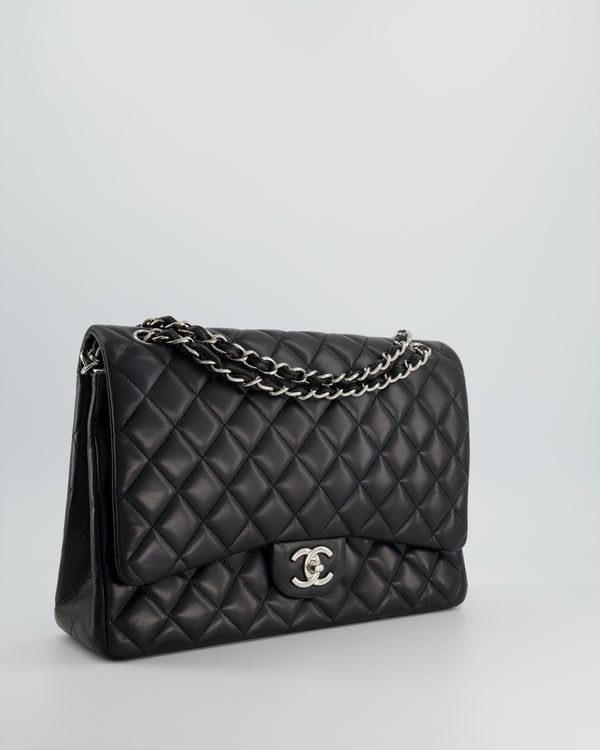 Chanel Hobo Bag with Chunky Chain Strap Large 22S Lambskin Black in  Lambskin Leather with Gold-tone - US