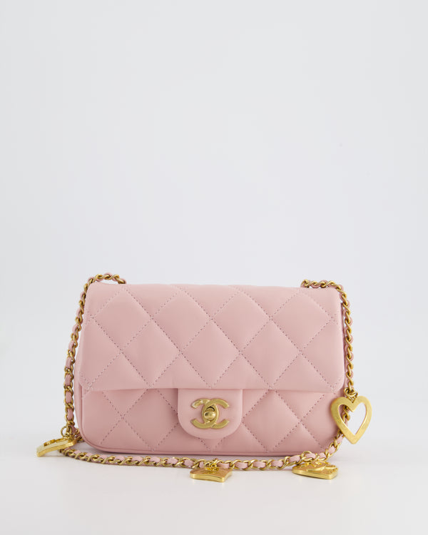 Chanel Hot Pink Small Accordion Quilted Single Flap Bag in Calfskin Le –  Sellier