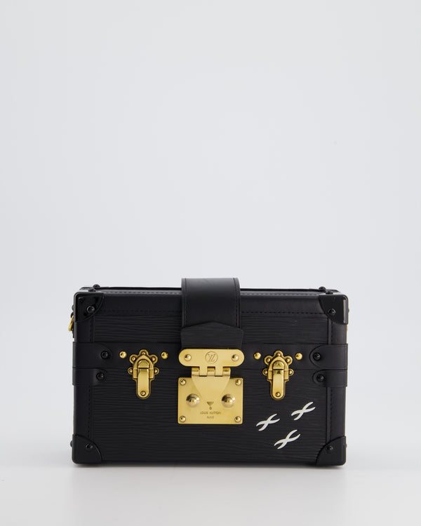 Louis Vuitton Metallic Gold/Silver Epi Leather Petite Malle Bag
