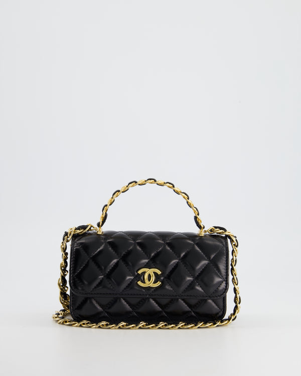 Chanel Classic Flap 25cm Bag Gold Hardware Lambskin Leather Spring