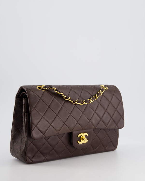 HOT* Chanel Black Chain Detail Top Handle Flap Bag in Shiny Lambskin –  Sellier