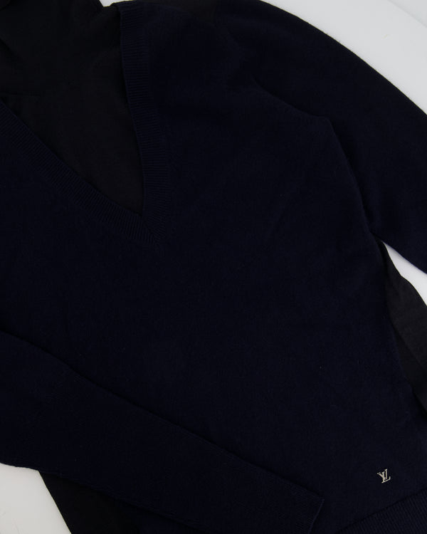 Louis Vuitton Ribbed Knit Leggings BLACK. Size S0