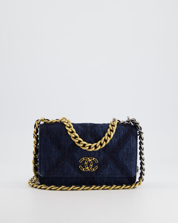 Chanel Small Demi Lune Flap Bag in Black Calfskin with Shiny Gold Hardware  - SOLD
