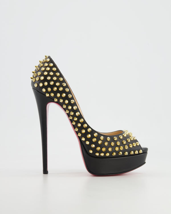 Christian Louboutin Beige Leather Studded Heels sz 7.5 – Michael's  Consignment NYC