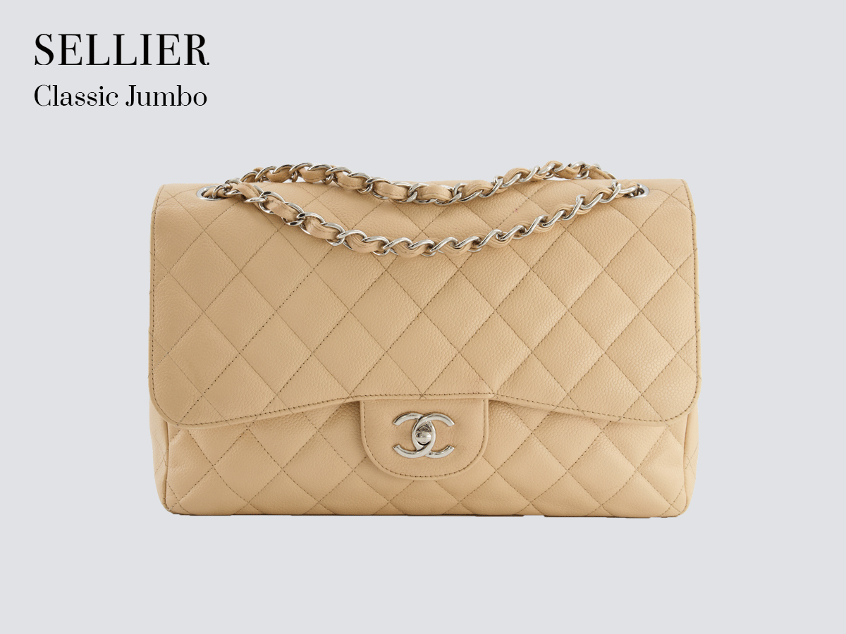 Chanel Classic Sizes  Chanel handbags, Chanel bag classic, Chanel bag