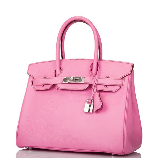 Hermes Kelly 20 Bubblegum pink Epsom Phw, Luxury, Bags & Wallets