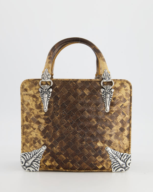 Louis Vuitton Capucines BB Black Snakeskin Handle Bag, ENTIRE Designer Bag  Collection Video