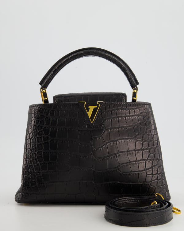 Louis Vuitton LV Capucines BB Snake Skin Handle – allprelovedonly