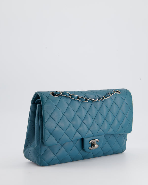 Guaranteed Authentic Chanel Double Flap Classic Timeless 10 light Blu –