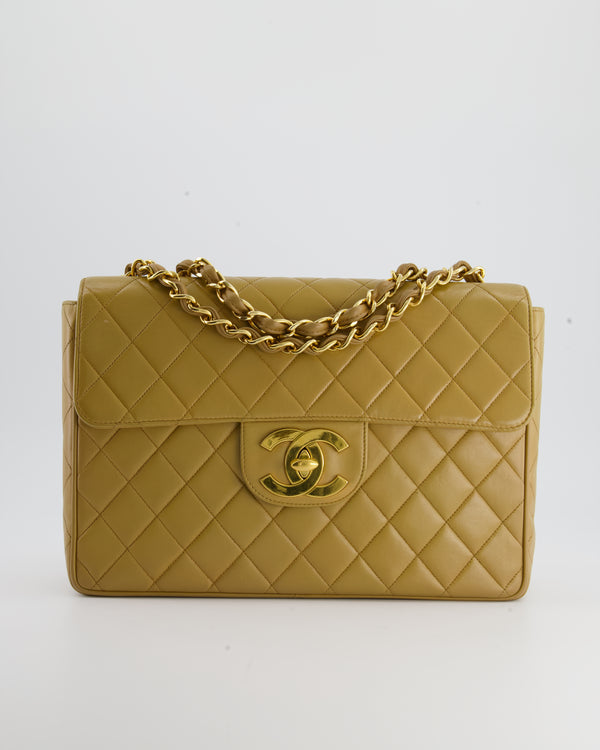 Chanel Vintage White Quilted Lambskin Single Flap Bag with 24k Gold Ha –  Sellier