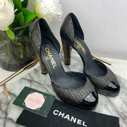 chanel platform shoes