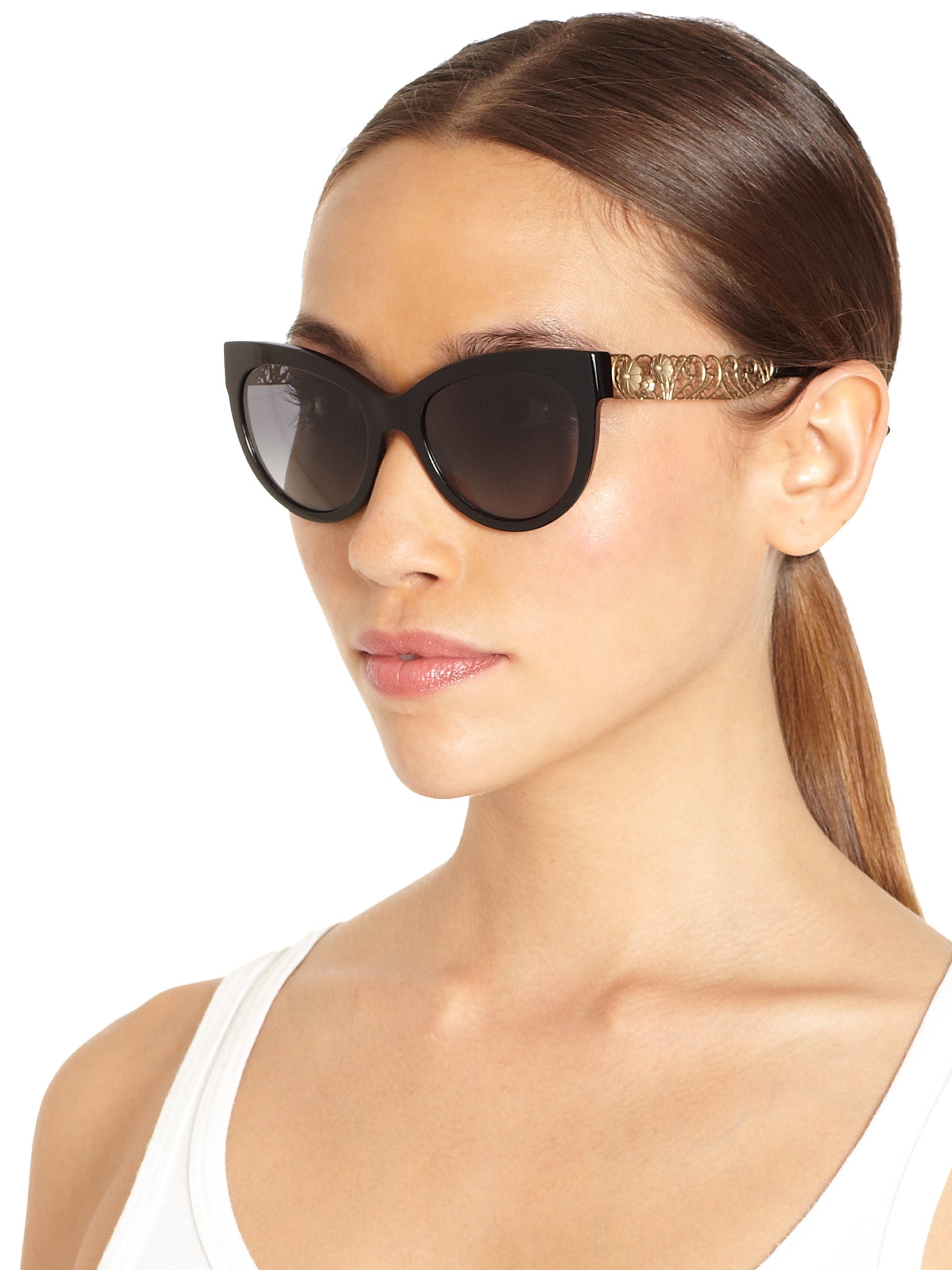 dolce gabbana sunglasses cat eye