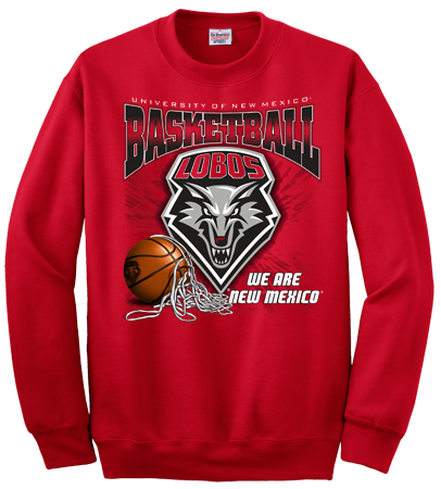 UNM Men's Basketball Jersey White – UNMLobos