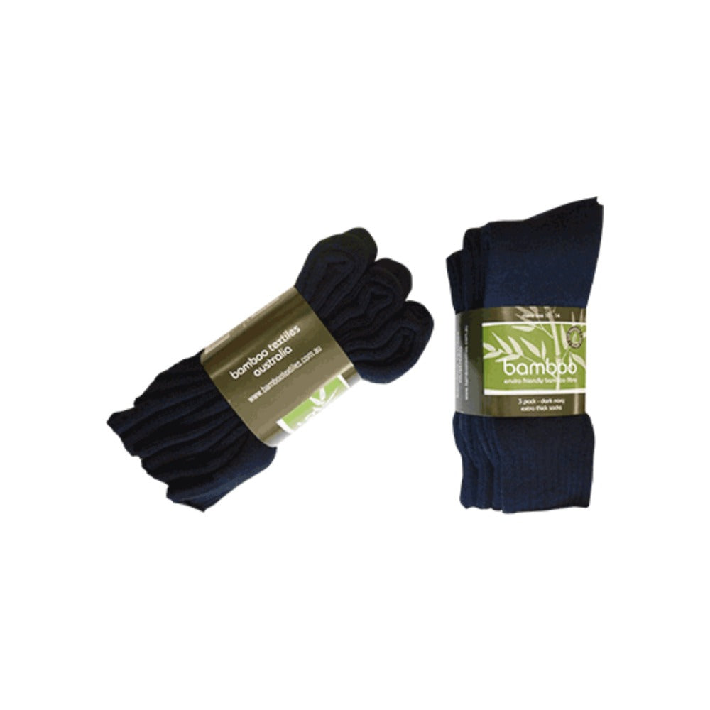 Australian Made Extra Thick Bamboo Socks - 3 Pack - Bamboo Australia