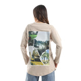 Asil Women LS T-Shirt - Beige