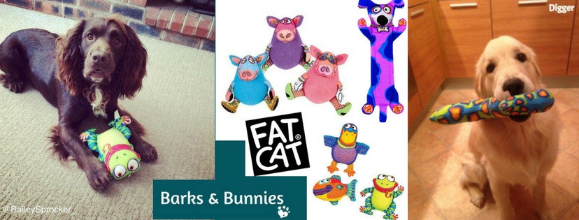 Fat Cat Dog Toys UK | Barks & Bunnies