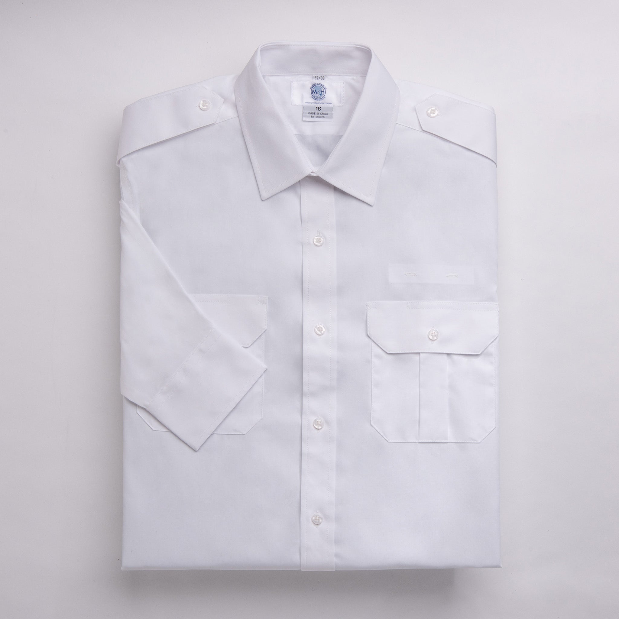 Joe Flap Pocket Long Sleeve Shirt w/Eyelet - M&H Uniforms